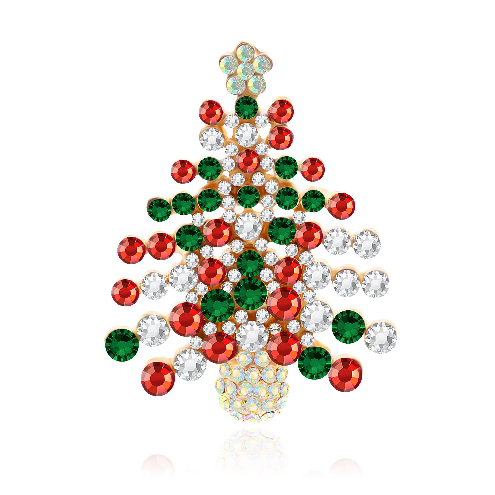 Christmas Tree Brooch